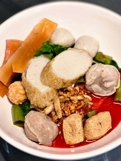 ก๋วยเตี๋ยวเย็นตาโฟแห้ง