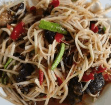 ตำซั่วปูปลาร้า