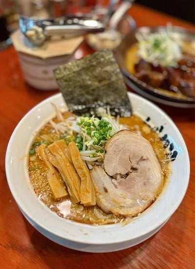 🍜 Miso Ramen. (Price 255 Baht.)