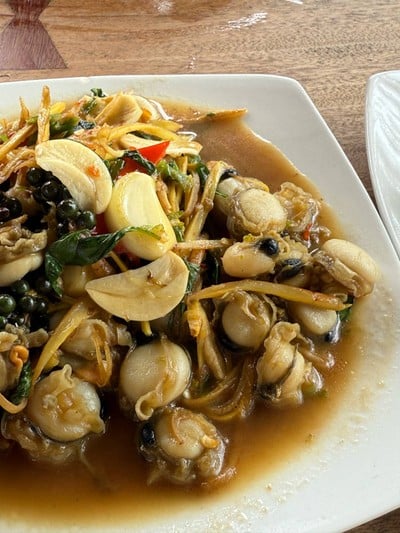 เอ็นหอยผัดฉ่า