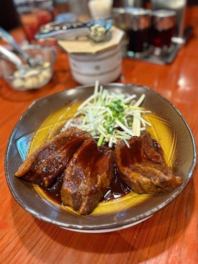 🥓 Kakuni Saramori. (Price 310 Baht.)