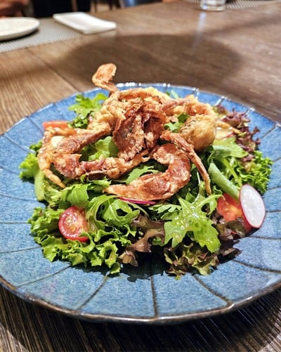 Soft Shell Crab Salad
