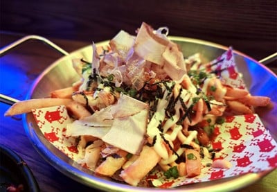 Okonomiyaki Poutine Fries
