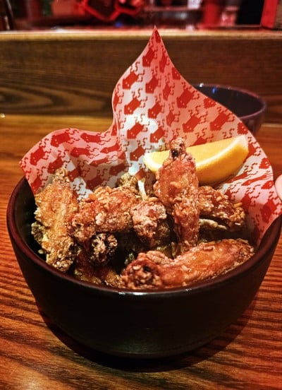 Garlic Fried Chicken Wings
