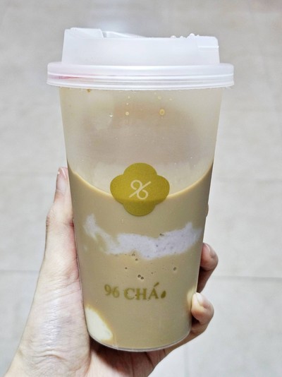 ชานมเผือกโมจิ