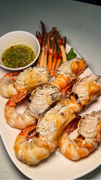 Charcoal Grilled Prawn