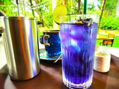 อัญชันผสมมะนาว สร้างความสดชื่นระหว่างวัน