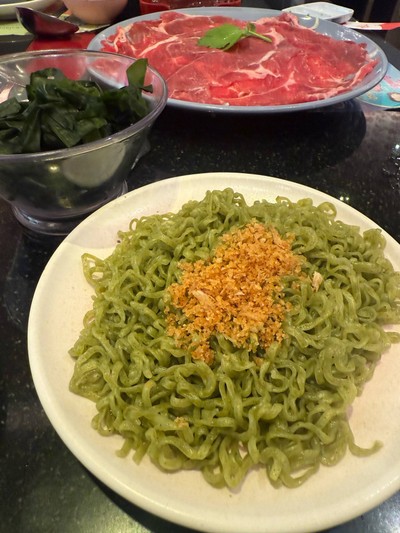 บะหมี่ผัก