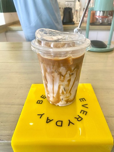 Salted caramel Latte