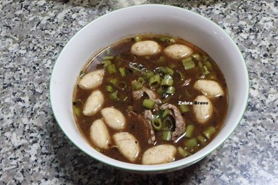 เกาเหลาหมูน้ำตก