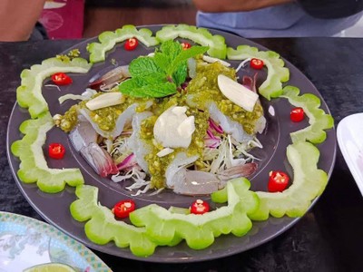 กุ้งแช่น้ำปลา