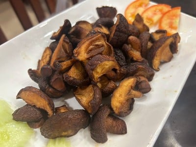 เห็ดหอมทอดซีอิ๊ว