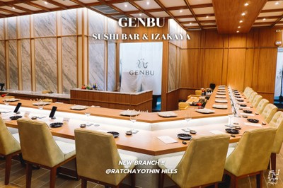 GENBU Sushi Bar & Izakaya สาขาใหม่ Ratchayothin Hills