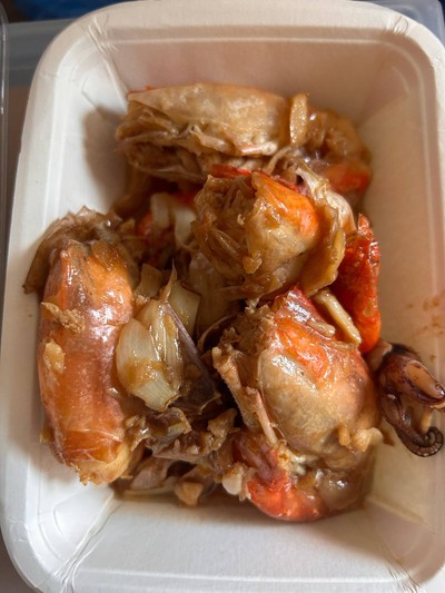 กุ้งทอดกระเทียม