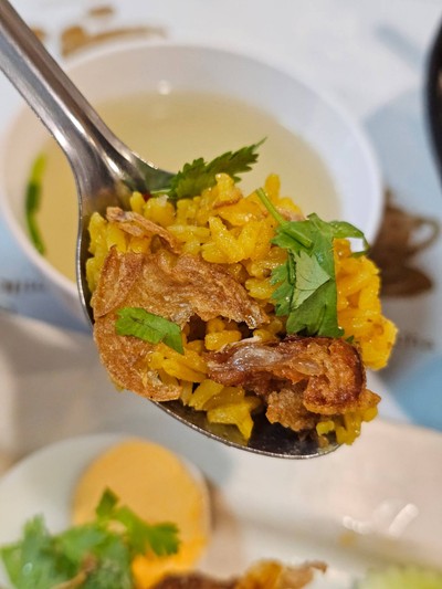 ข้าวหมกไก่ทอด