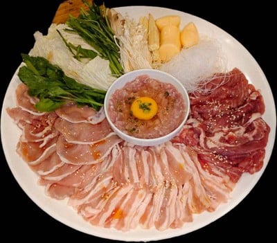 เมนูของร้าน บีชชี่่ชาบู