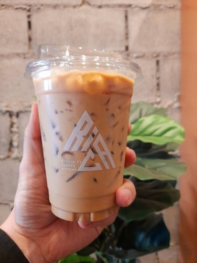 ลาเต้เย็น