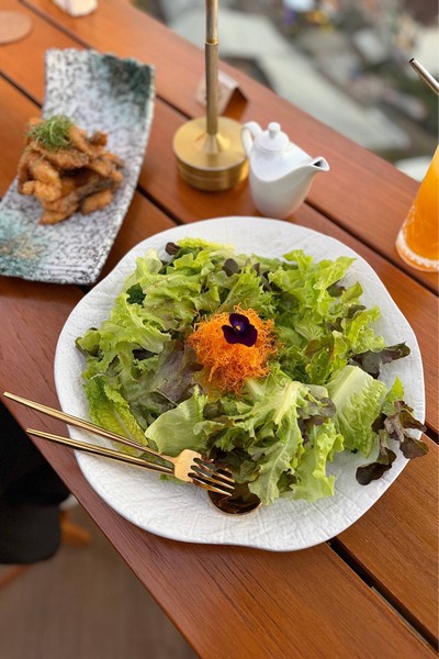 🥗 Green Salad. (Price 380++ Baht.)