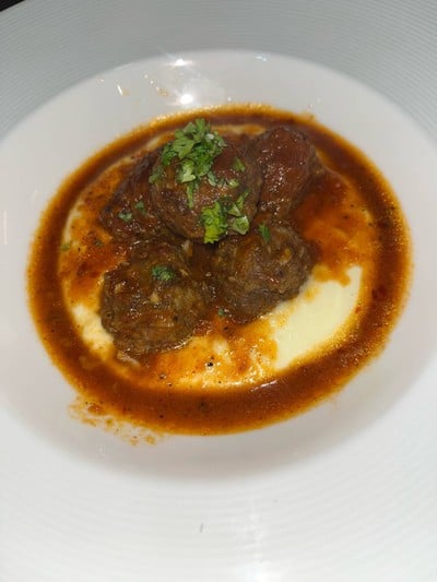 Meatballs With Mashed Potato