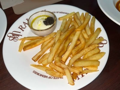 French Fried With Truffle Sauce