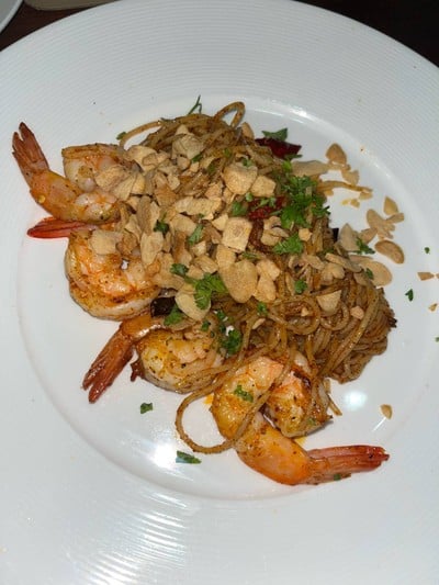 Spaghetti Spicy Garlic Prawn