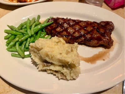 CHARGRILLED NEW YORK STEAK