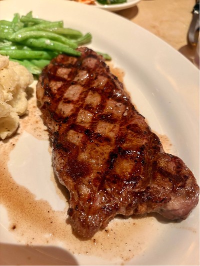 CHARGRILLED NEW YORK STEAK
