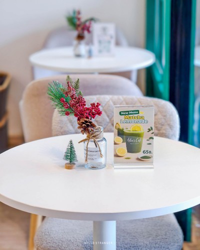 Adia's Cafe, Matcha & Brew โฮมคาเฟ่ฉลองเทศกาลส่งท้ายปีเก่าต้อนรับปีใหม่
