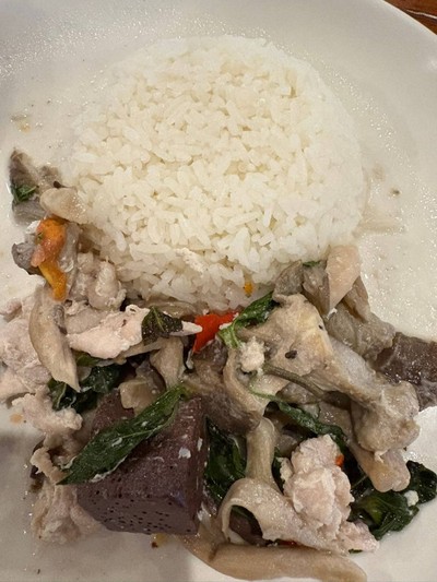 ข้าวราดแกง 1 อย่าง