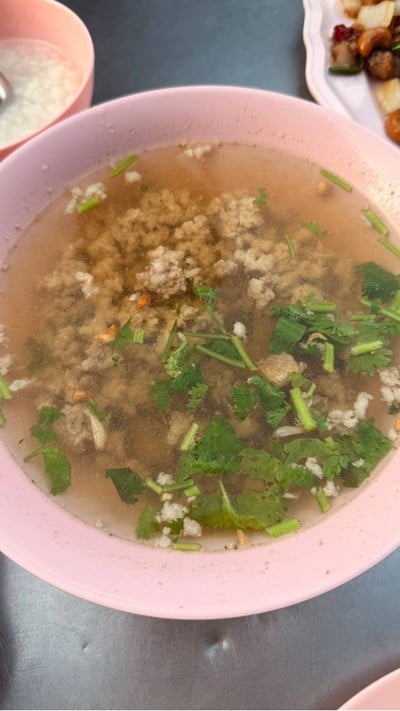 หมูสับต้มบ๊วย