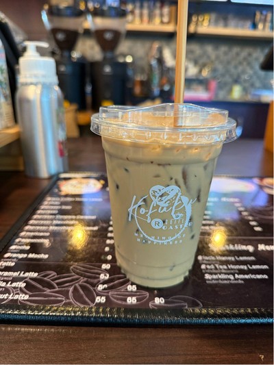 ลาเต้เย็น