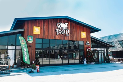 โรงนา อีสานบาร์&เรสเตอรองต์ ร้านอาหารอีสานรสแซ่บ ย่านวัชรพล