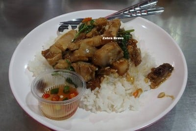 ข้าวกะเพราหมูกรอบ