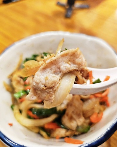 Ginger Pork Don