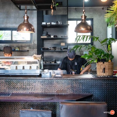 The Gallery Sushi Bar อาหารญี่ปุ่น ซูชิ แซลมอน ฟัวกราส์ salmon sushi ลาดพร้าว-วังหิน