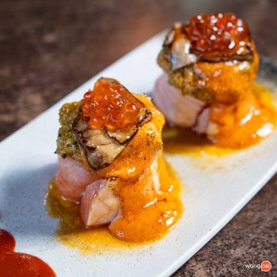 The Gallery Sushi Bar อาหารญี่ปุ่น ซูชิ แซลมอน ฟัวกราส์ salmon sushi ลาดพร้าว-วังหิน