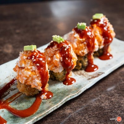 The Gallery Sushi Bar อาหารญี่ปุ่น ซูชิ แซลมอน ฟัวกราส์ salmon sushi ลาดพร้าว-วังหิน