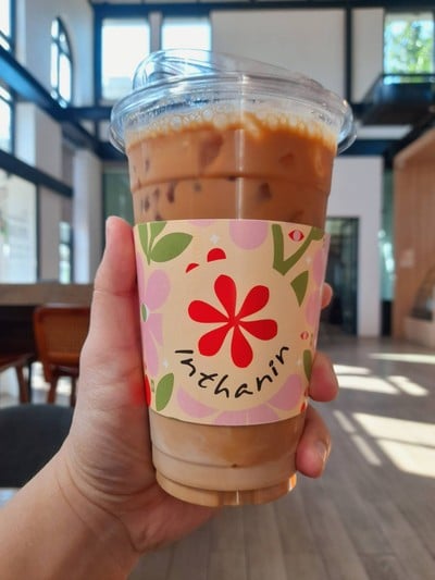 ลาเต้เย็น