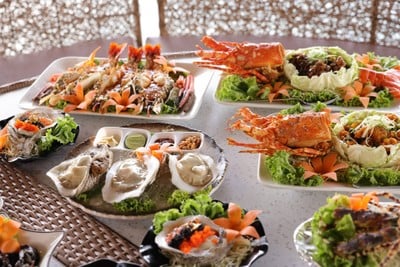 เมนูของร้าน Beachy cafe บีชชี่ซีฟู้ด