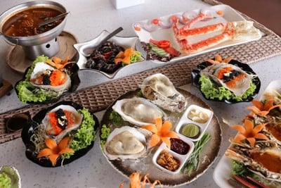 เมนูของร้าน Beachy cafe บีชชี่ซีฟู้ด