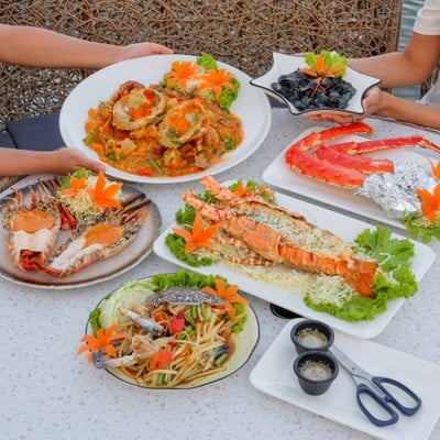 เมนูของร้าน Beachy cafe บีชชี่ซีฟู้ด