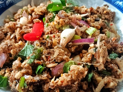 ลาบปลาดุก