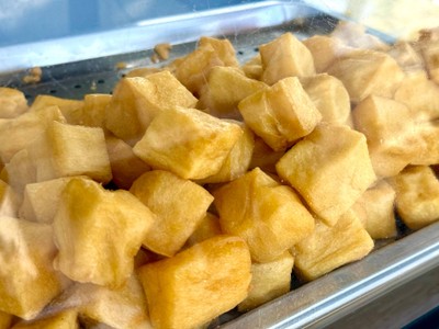 เต้าหู้ถั่วลูกไก่ทอด