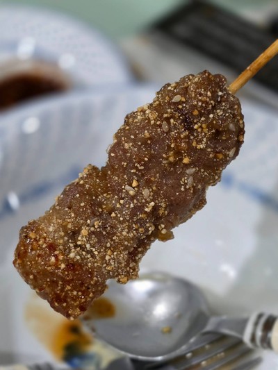 หมูปิ้งข้าวคั่ว