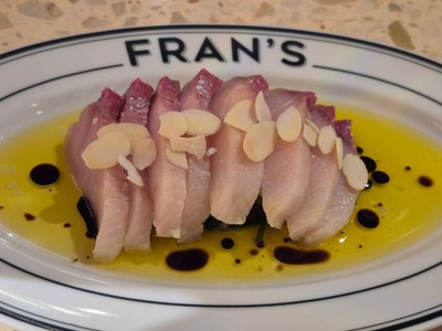 Hamachi In Calamansi Olive Oil