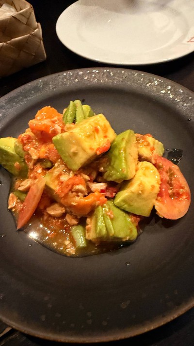 ตำอะโวคาโด