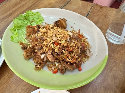 ปูนิ่มผัดพริกเกลือ