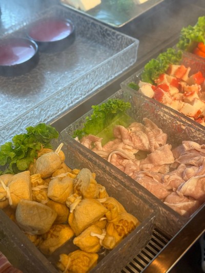 ลูกชิ้นและเครื่องหม่าล่า