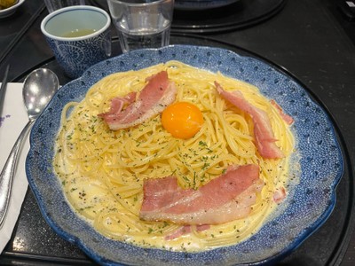 까망베르 베이컨 까르보나라