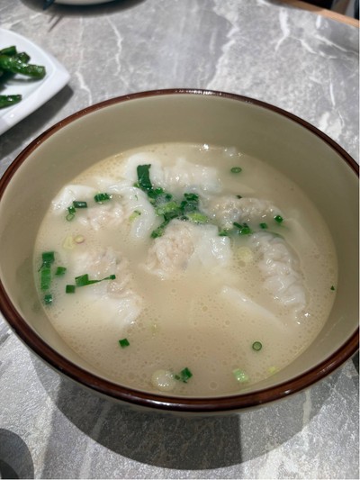 Prawn and Pork Wonton in Signature Pork Bone Soup
